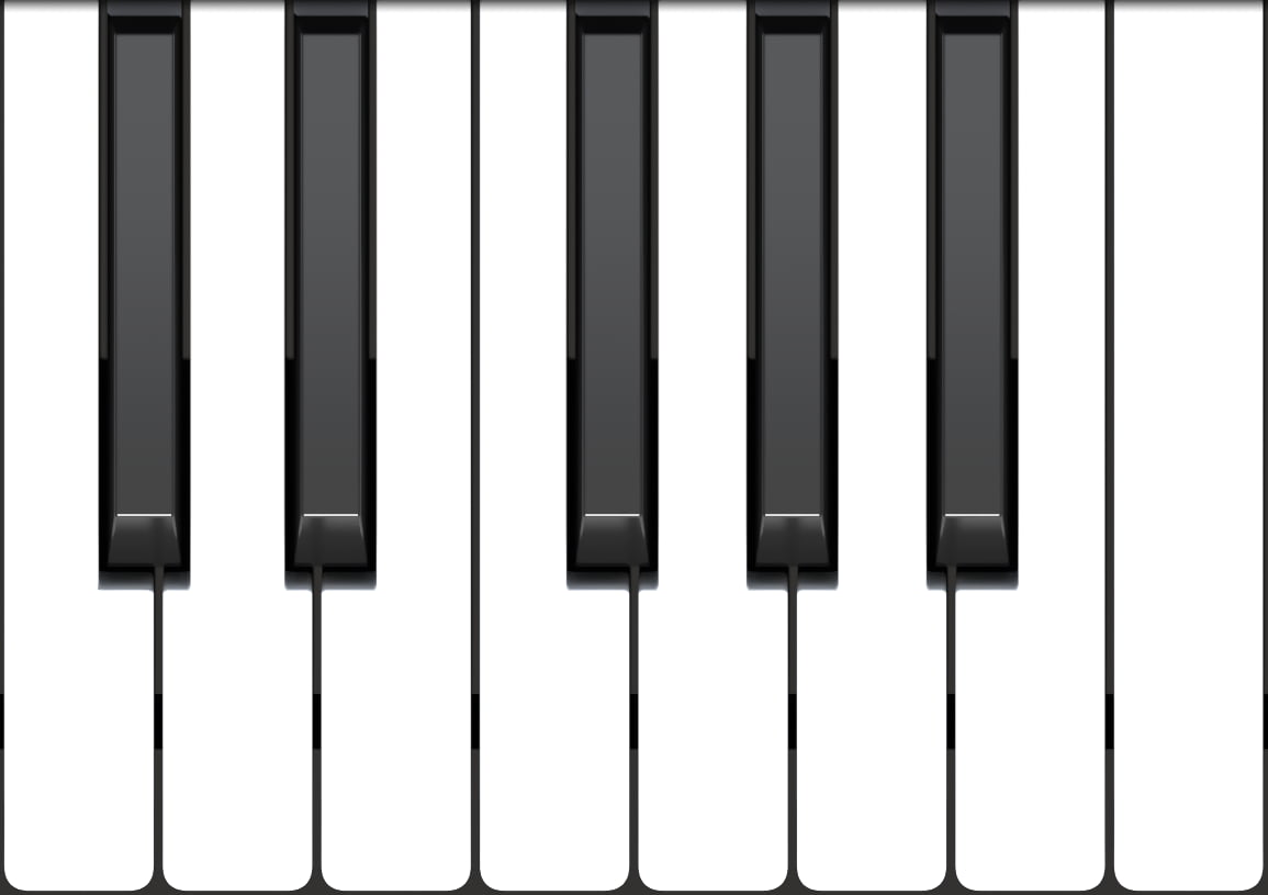 Piano Keys Down